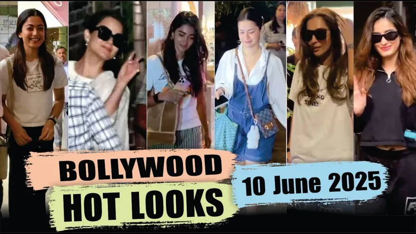 Bollywood Actress Hot Look | Rashmika Mandanna | Kangana Ranaut | Malaika Arora | 10th June 2025