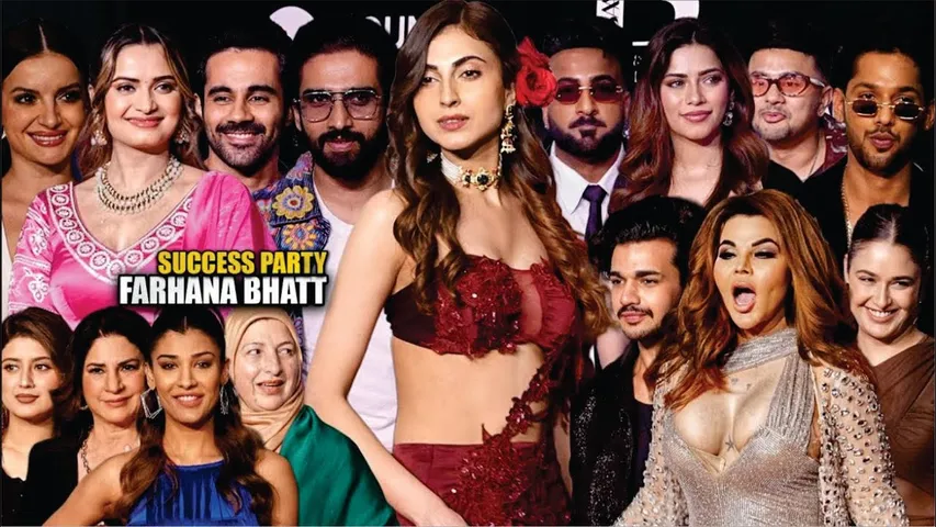 Farhana Bhatt Success Party | SHEHBAZ BADESHA, NEELAM GIRI, ABHISHEK BAJAJ, AMAAL MALIK,RAKHI SAWANT