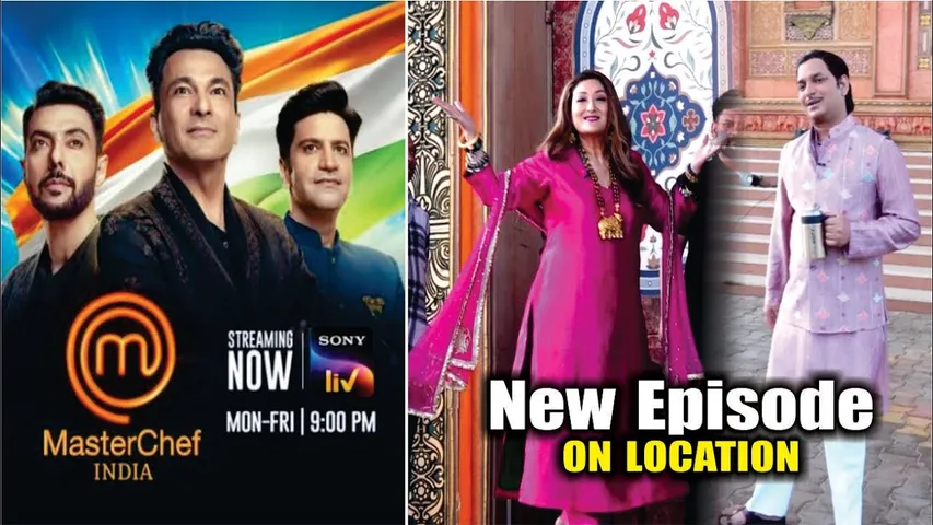 MasterChef India Season 9 | On Location | Sunita Ahuja at the MasterChef set serving grace and style