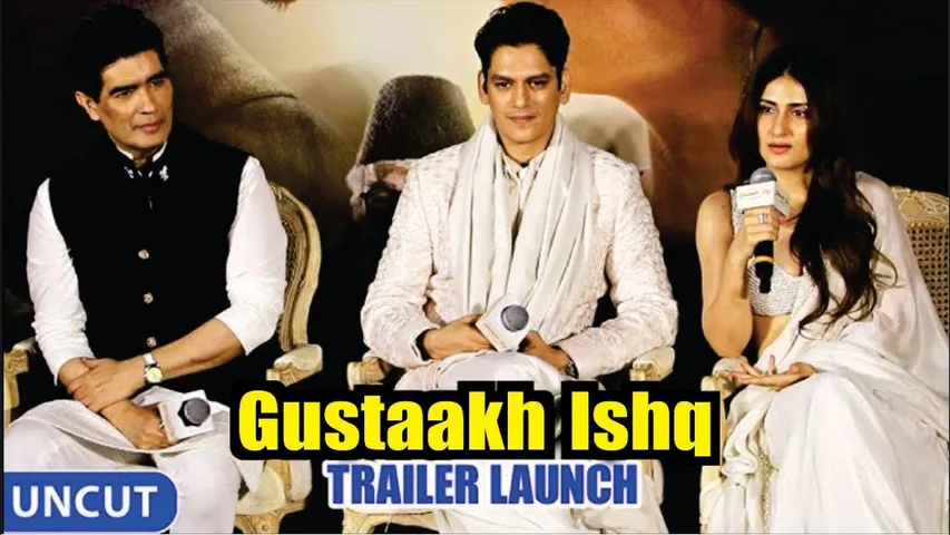 Gustaakh Ishq Official Trailer Launch | Vijay Varma | Fatima Sana Shaikh | Manish Malhotra | Vishal
