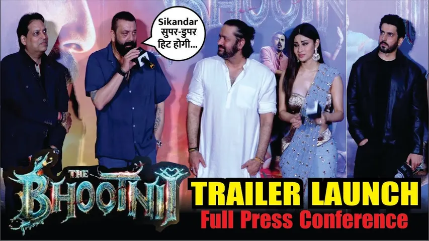 The Bhootnii | Trailer Launch | Press Conference | Sanjay Dutt, Mouni Roy, Sunny Singh, Palak Tiwari