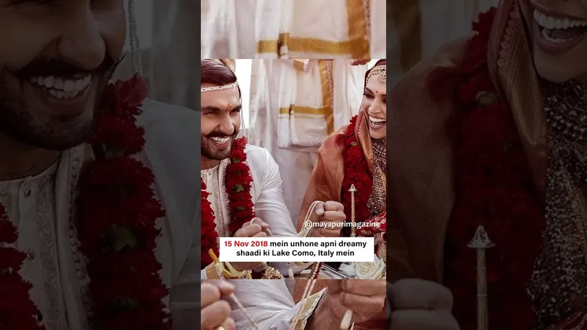 "From friendship to foreverRanveer & Deepika's epic love story in 60seconds!