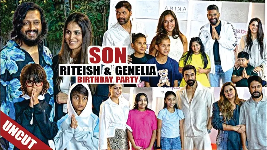Riteish Deshmukh And Genelia Children’s Birthday Party | Shabir Ahluwalia, Ashish Chaudhary & More