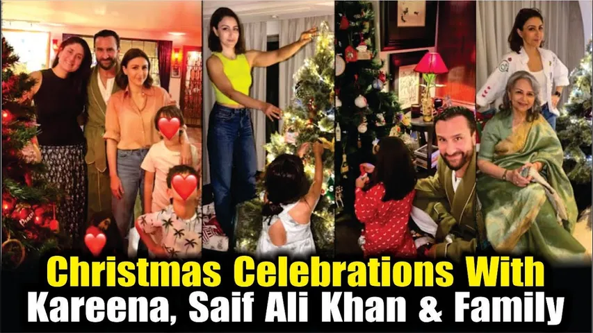 Christmas Celebration 2025 | Christmas celebrations with Kareena Kapoor, Saif Ali Khan and Family