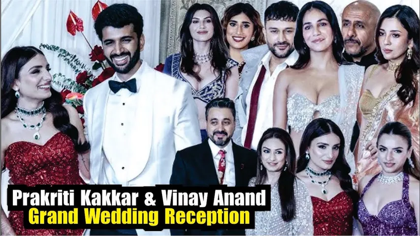 Prakriti Kakkar & Vinay Anand Wedding Reception Full Video | Meet Bros, Radhika, Aakasha Singh