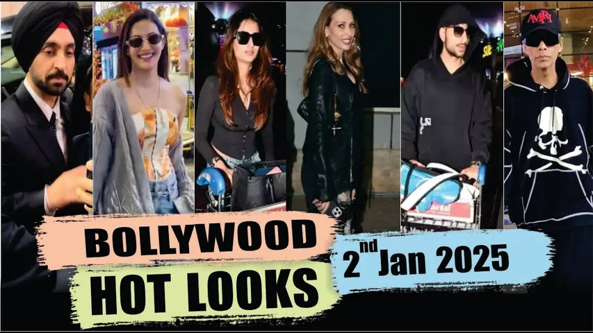 Bollywood Actress Hot Look | Palak Tiwari | Diljit Dosanjh | Amyra Dastu | 2nd Jan 2025 | 10 Pm