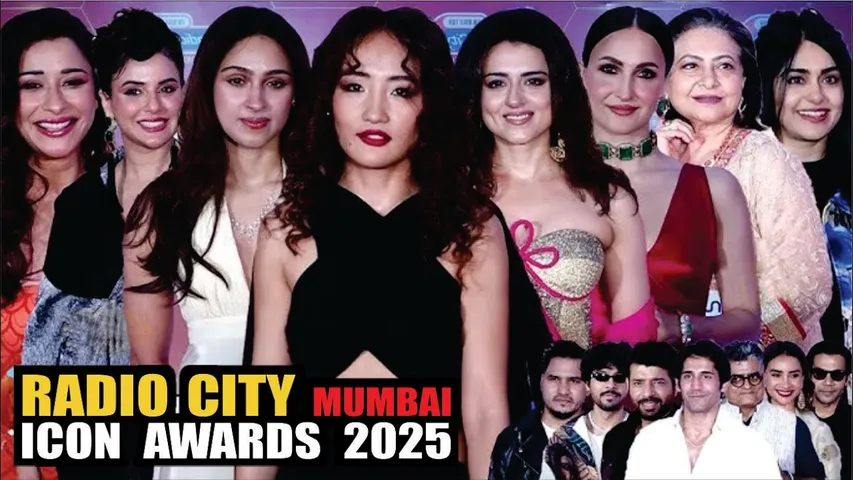 Radio City Mumbai Icon Awards 2025 | Rajkummar Rao, Chum Darang, Varun Sood, Elle Avram, Nyra, Sara