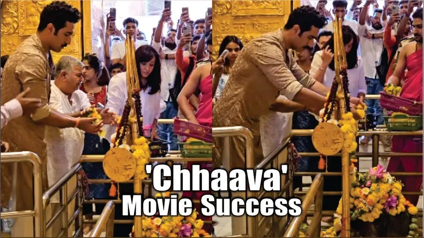 Vicky Kaushal Visits Babulnath Temple After 'Chhaava' Movie Success |  'Chhaava' Movie Success
