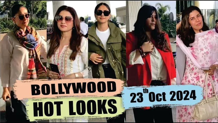 Bollywood Actress Hot Look | Kareena Kapoor | Mrunal Thakur | Nimrat Kaur | 23th Oct 2024 | 10 Pm