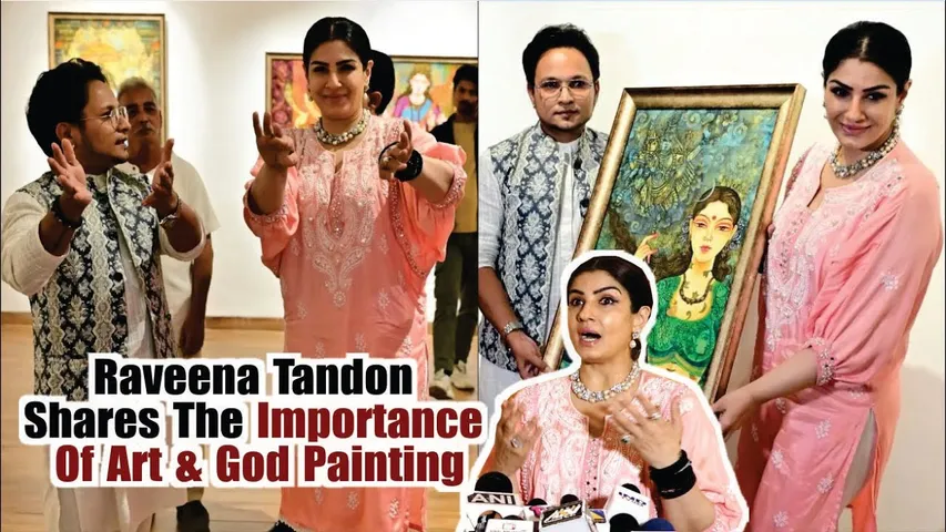 Raveena Tandon Shares The Importance Of Art & God Painting Importance | RAVEENA TANDON