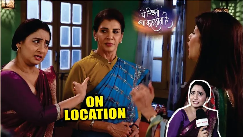 YRKKH | On Location | Abhira Ke Ghar Aaya Yeh Chota Sa Surprise Package, Huva Bada Drama!