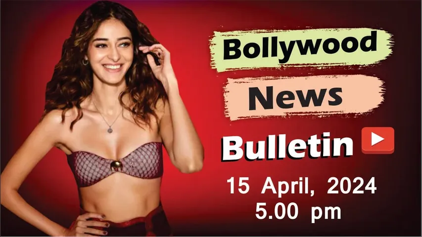 Bollywood Latest News | Ananya Panday | Khushi Kapoor | Mouni Roy | Jaat | 15th April 2025 | 5 Pm