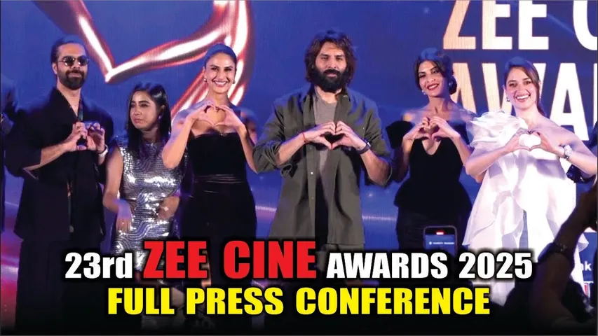 23rd Zee Cine Awards 2025 | Press Conference | Kartik Aaryan, Tamannaah, Jacqueline, Vaani Kapoor