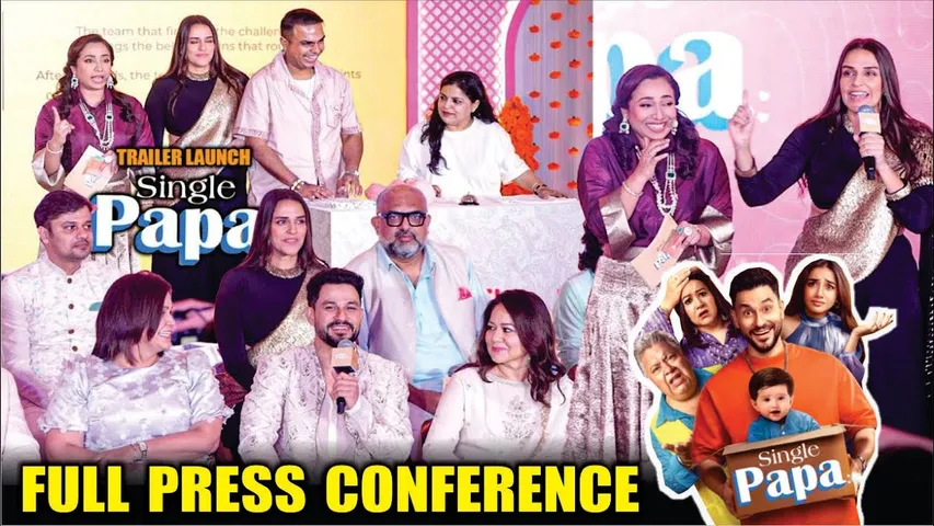 SINGLE PAPA | Official Trailer Launch | Kunal Kemmu, Neha Dhupia, Prajakta Koli, Manoj Pahwa & More