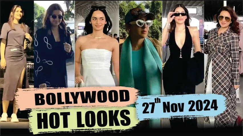 Bollywood Actress Hot Look | Parineeti Chopra | Sara Ali Khan | Manushi Chhillar | 27 Nov 2024 |10Pm