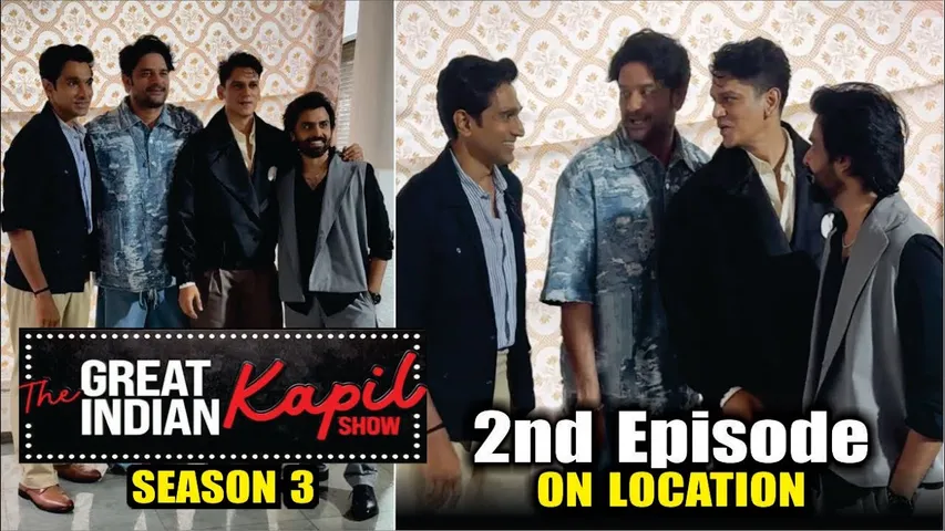 The Great Indian kapil Show S3 | On Location | Jaideep Ahlawat | Vijay Varma | Prateek Gandhi