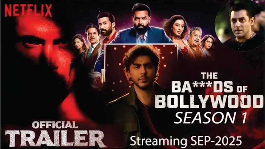 THE BA***DS OF BOLLYWOOD | NETFLIX Series Teaser | Bobby Deol l Shah Rukh Khan | Aryan Khan | Salman