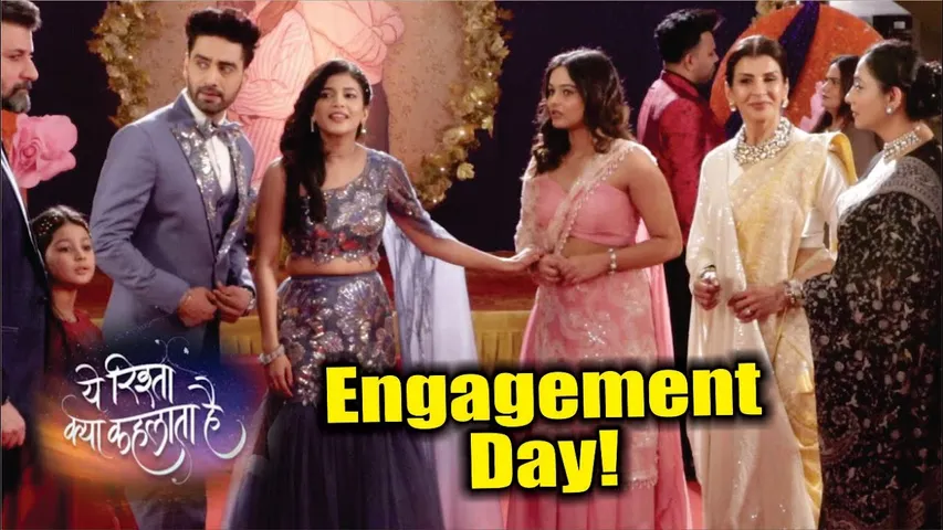 YRKKH | On Location | Abhir-Kiara Ki Engagement Me Armaan-Abhira Ka Chup Chup Ke Romance!