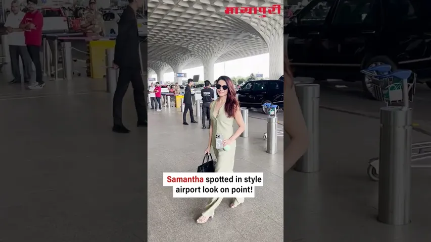 Samantha Ruth Prabhu snapped at Mumbai airpot - grace,glam,and go mode on.