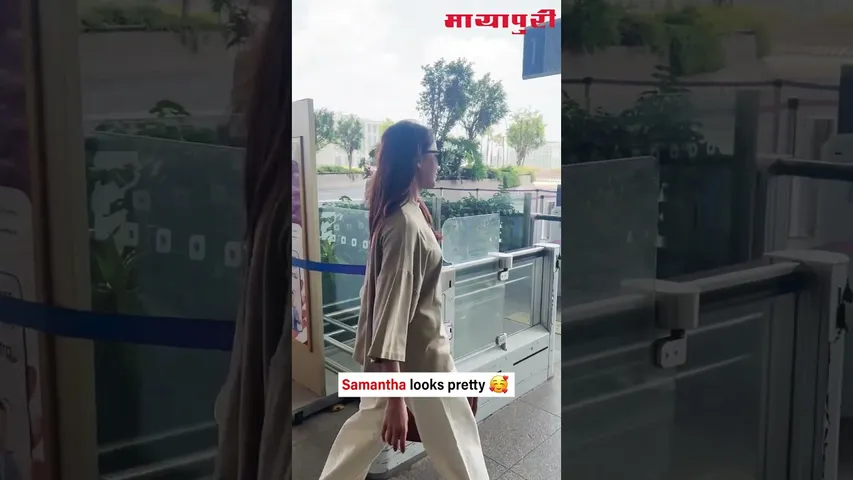 Samantha Ruth Prabhu spotted at the airport