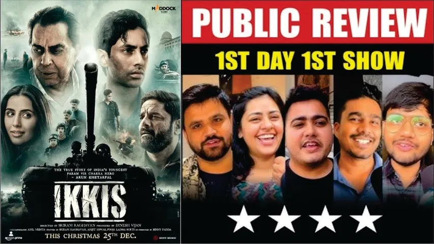 Ikkis Movie Public Review | 1st Day 1st Show Public Review Of Film Ikkis | Ikkis Movie Review