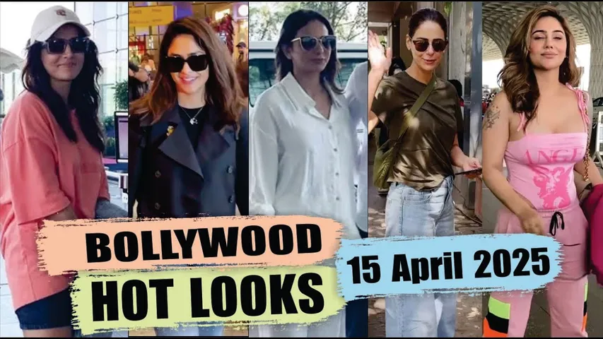 Bollywood Actress Hot Look | Wamiqa Gabbi | Rakul Preet Singh | Mrunal Thakur | 15 April 2025 |10 Pm