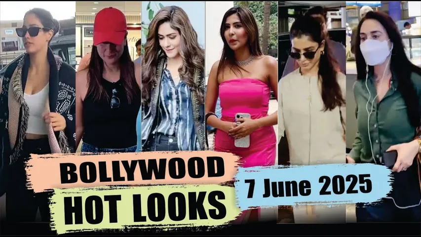 Bollywood Actress Hot Look | Kareena Kapoor | Janhvi Kapoor | Samantha Ruth Prabhu | 7th June 2025