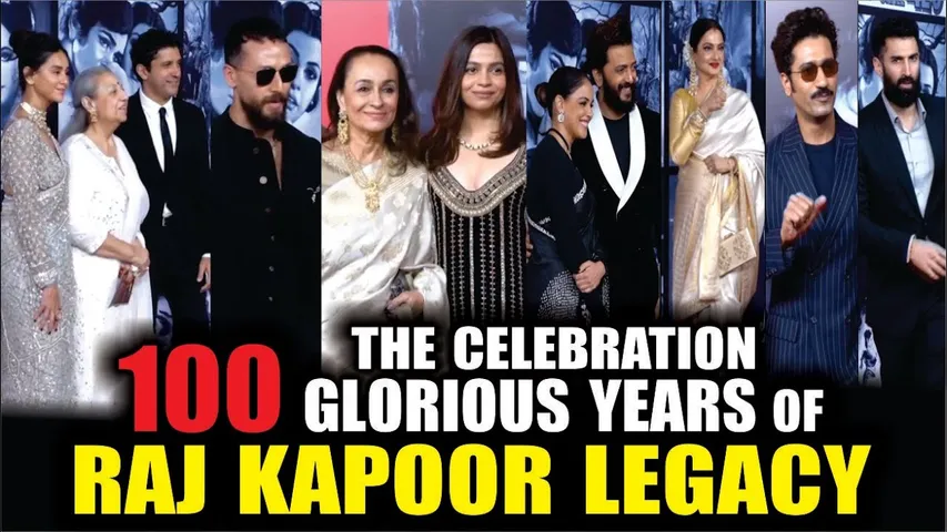 Many Celebs Attend The Celebration 100 Glorious Years Of Raj Kapoor Legacy | Rekha, Vicky Kaushal
