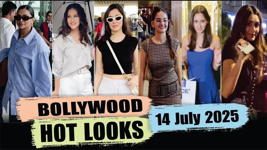 Bollywood Actress Hot Look | Deepika Padukone | Sunny Leone | Mrunal Thakur | Avneet | 14 July 2025