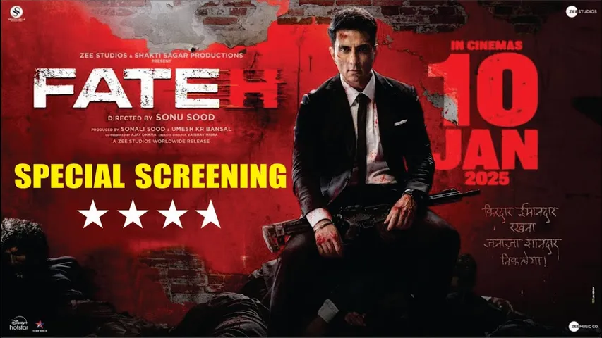 'Fateh' Movie Screening | Fateh Movie Review | Sonu Sood, Digvijay, Jacqueline, Ameesha & Many More