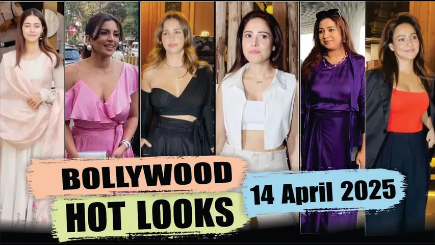 Bollywood Actress Hot Look | Ananya Panday | Nushrratt Bharuccha | NEHA SHARMA |14 April 2025 |10 Pm