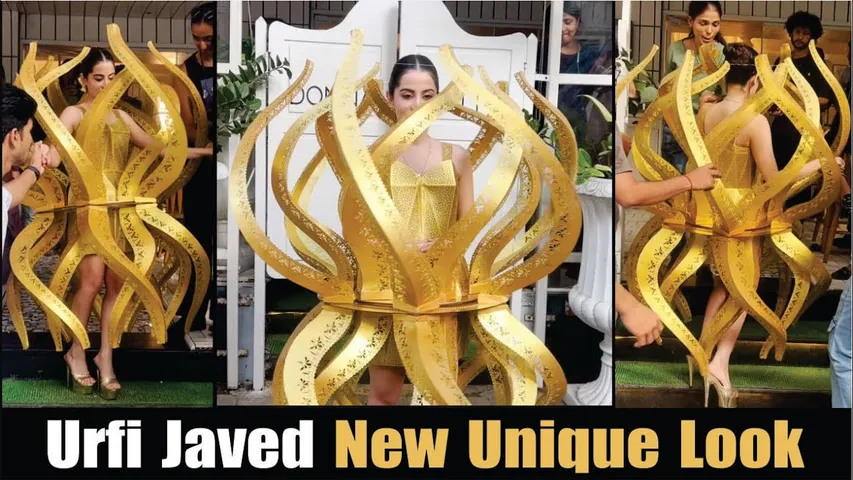 Urfi Javed Breaks The Internet With Bold And Unique Look | Urfi Javed New Bold Look | Urfi Javed