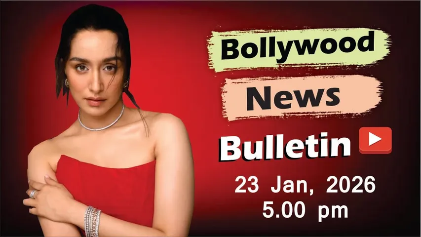 Bollywood Latest News | Shraddha Kapoor | Anushka Sharma | Nimrat | Border 2 | 23 Jan 2026 | 5 Pm