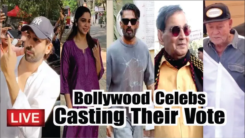 Many Bollywood Celebs Casting Their Vote | Kartik Aryan, Sunil Shetty, Shilpa Shetty, sharvari wagh
