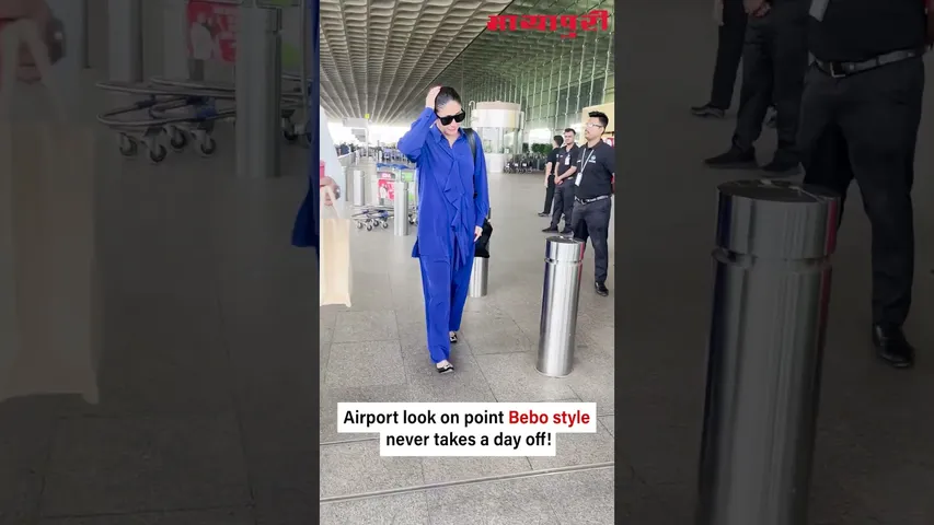 kareenakapoorkhan turning the airport into her personal runway! 💙