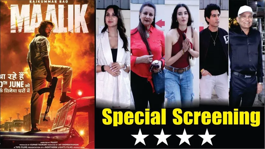 Maalik Movie Special Screening | Poonam Dhillon, Nikita Dutta, Simratt Kaur Randhawa, Shaan Grover