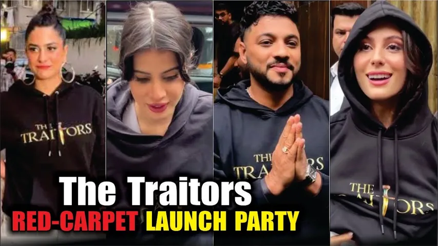 The Traitors | Raftaar, Elnaaz Norouzi ,Urfi Javed At Red Carpet Launch Party Of The Traitors