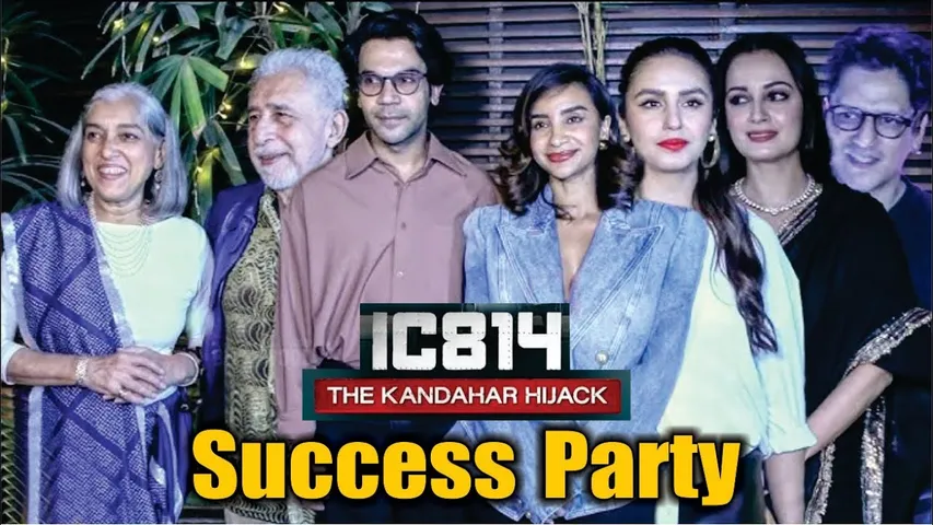 IC814 Movie Success Party | IC814 The Kandahar Hijack | Rajkummar Rao, Vijay Verma, Dia Mirza & More