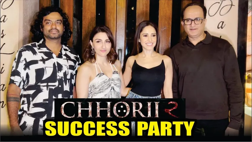 Chhorii 2 Success Party | Nushrratt Bharuccha, Soha Ali Khan & More At Success party of Chhorii 2