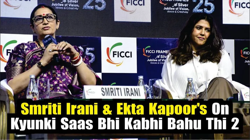 Smriti Irani Reveals Ekta Kapoor's Reaction To Her Opinions On Kyunki Saas Bhi Kabhi Bahu Thi 2