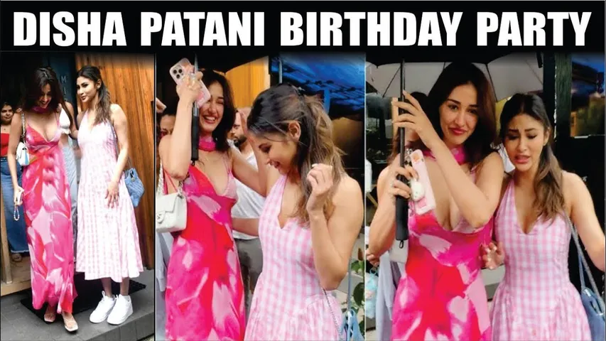 DISHA PATANI BIRTHDAY PARTY | Disha Patani Celebrates In Her Big Day With BFFs Mouni Roy & Krishna