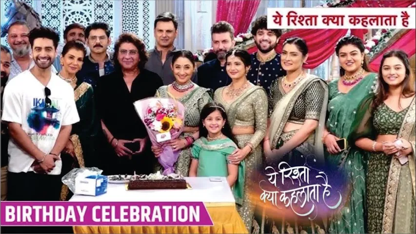 Yeh Rishta Kya Kehlata Hai | Vidya Grand Birthday Celebration On Set, Armaan & Abhira Give Surprise