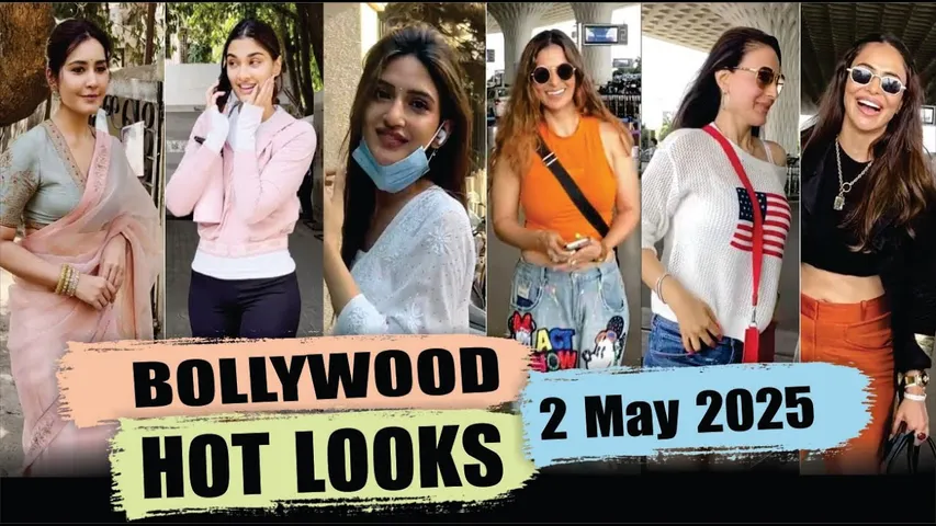 Bollywood Actress Hot Look | Sreeleela | Raashii Khanna | Raveena Tandon | Salman Khan | 2 May 2025