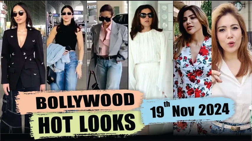 Bollywood Actress Hot Look | Manushi Chhillar | Bhumi Pednekar | Malaika Arora | 19 Nov 2024 | 10 Pm
