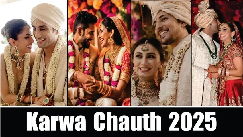 Karwa Chauth 2025 | Married Celebs Couples Who Will Celebrate Their First Karwa Chauth This Year