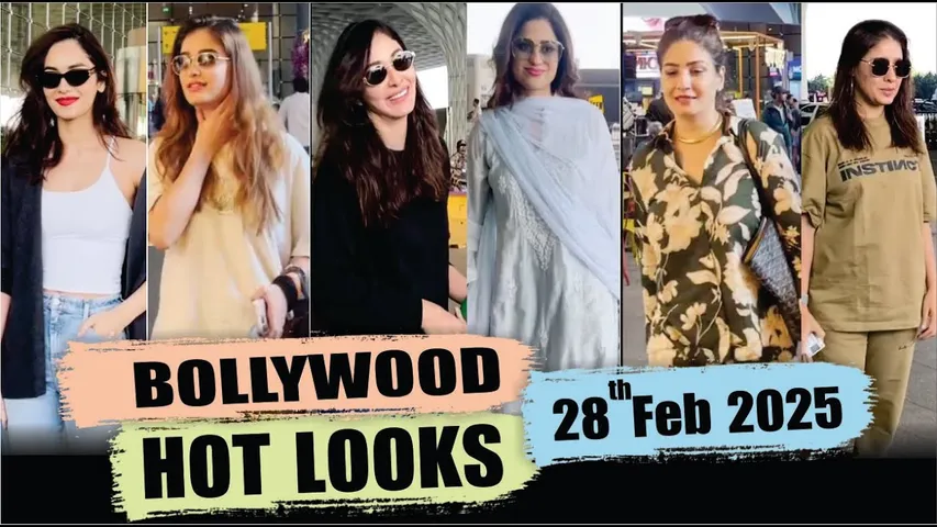Bollywood Actress Hot Look | Manushi Chhillar | Tasha Thadani | Raveena Tandon | 28 Feb 2025 | 10 Pm
