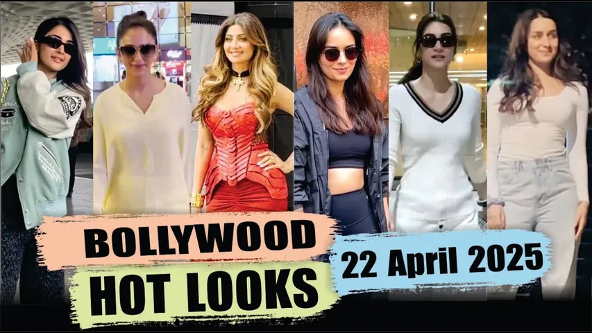 Bollywood Actress Hot Look | Kriti Sanon | Shraddha Kapoor | Pooja Hegde | 22 April 2025 | 10 Pm