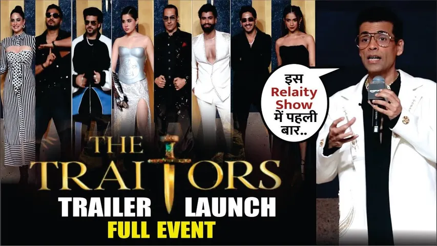 The Traitors Trailer Launch | Karan Johar, Karan Kundra, Urfi Javed, Purva Jha & Jasmin all Plyers