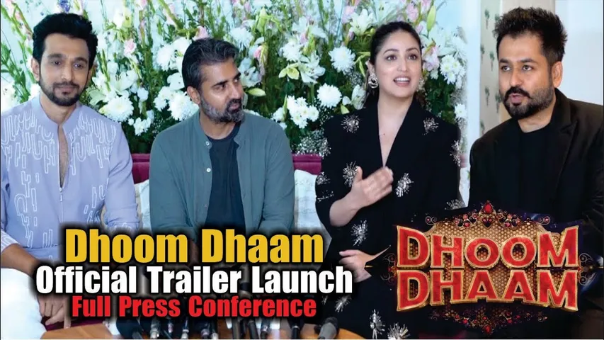 Dhoom Dhaam | Official Trailer Launch | Yami Gautam, Pratik Gandhi, Rishab Seth & Aditya Dhar
