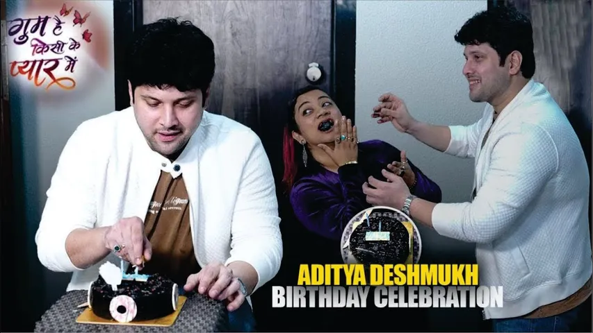 'Ghum Hai Kisikey Pyaar Mein' Actor Aditya Deshmukh Celebrates Birthday with Media and Friends